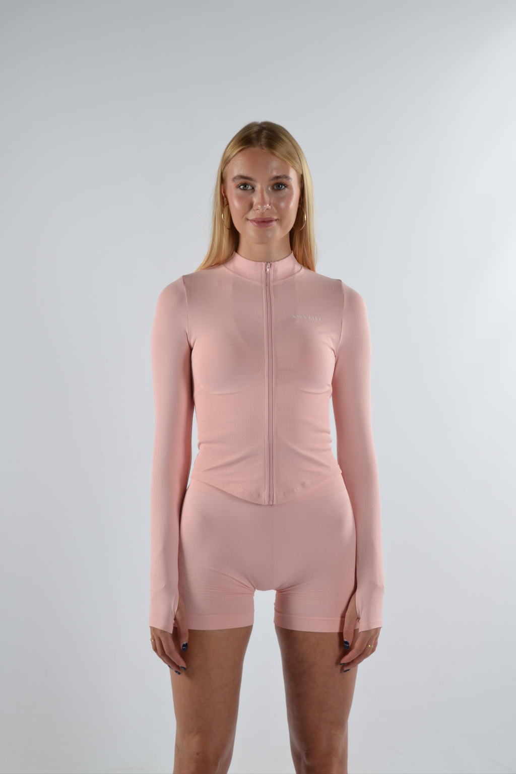 Sculpt Zip Vest Roze