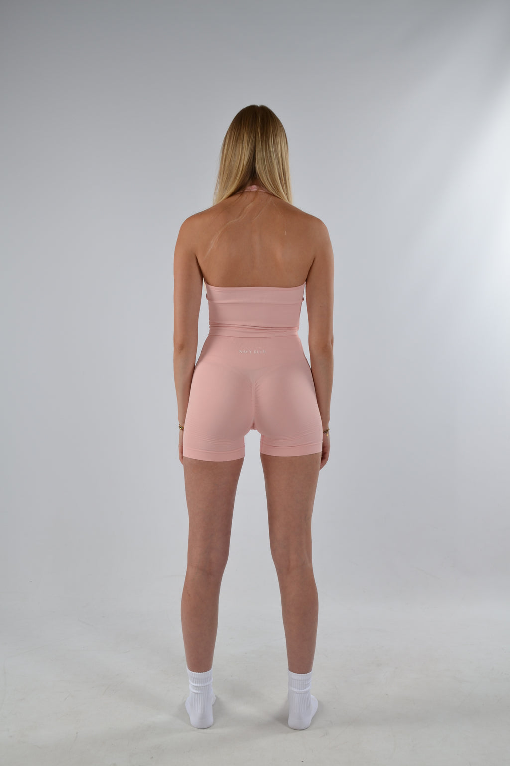 Sculpt Halter Top Roze